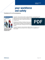 Involving Your Workforce in Health and Safety: Guidance For All Workplaces