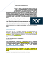 Audiencia de Prueba Anticipada