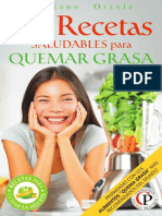 84 Recetas Saludables para Quemar Grasa M.O