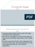 PR and Corporate Image