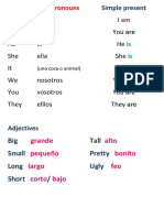 Personal PronounsSimple Presen1