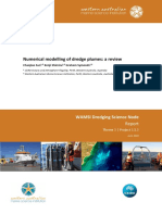 Numerical Modelling of Dredge Plumes A Review WAMSI DSN Report 3 - 1 - 3 - Sun Et - Al 2016 FINAL