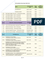 Chassis Spec Order Form