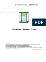 Liderança e A Gestão Do Tempo Apostila PDF