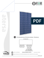 Atersa Photovoltaic Module A-140p