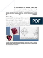 Leyes de Maclas Sistemas Cristalinos
