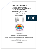 Vertical Lift Bridge - Project Report