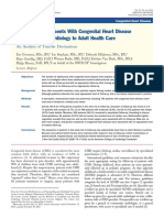 Transfer of Adolescents With Congenital Heart Disease From Pediatric Cardiology To Adult Health Care