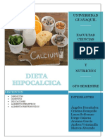 Dieta Hipocalcica