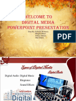 DMED Powerpoint (Digital Audio)