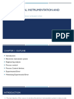 Ee314 Electrical Instrumentation and Measurements: Chapter 1 - Applications of Electronic Instrument Systems