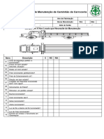 Plano de Manutenção de Caminhão de Carroceria