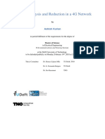 Latency Analysis and Reduction in A 4G Network