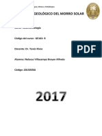 Informe de Sedimentología - Morro Solar PDF