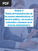 Derecho Administrativo Módulo II