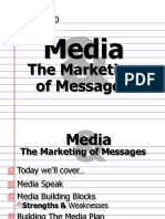 Media The Marketing of Messages