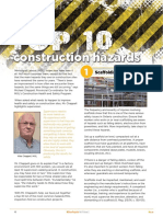 Top Ten Construction Hazards