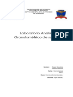 Informe de Laboratorio Analisis Granulometrico