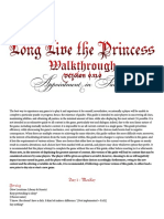 Long Live The Princess Walkthrough Version 0.13.0