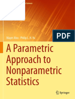 A Parametric Approach To Nonparametric Statistics: Mayer Alvo Philip L. H. Yu