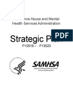 Samhsa Strategic Plan FY 2019-2023