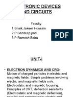 Electronic Devices and Circuits: Faculty: 1.shaik - Jakeer Hussain 2.P.Sandeep Patil 3.P.Ramesh Babu