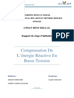 Rapport Stagecompensation de L'energie Reactive en Basse Tension CIMAT