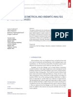 Classification, Geometrical and Kinematic Analysis of Four-Bar Linkages