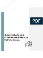 Guia de Estudio para Examen Extraordinario de Instrumentación