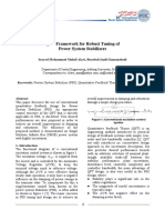 QFT Framework For Robust Tuning of Power System Stabilizers: Seyyed Mohammad Mahdi Alavi, Roozbeh Izadi-Zamanabadi