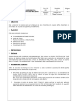 3 - Procedimiento Area Molienda PP