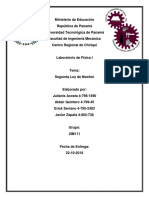 Laboratorio de Física I - Segunda Ley de Newton