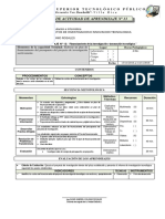 Ficha de Actividad de Aprendizaje Nº13 Proyecto