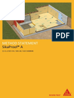 SikaProof A Method Statement