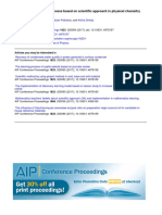 An Analysis of Learning Process Based On Scientific Approach in Physical Chemsitry