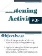 Principles of Effective Speech Delivery