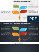 Fountain Pen Infographic For Powerpoint: Presentationgo