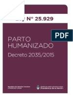 Ley 25929 Parto Humanizado