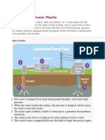 Geothermal Power Plants and How It Works