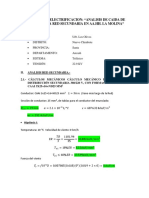 Analisis de Caida de Tension en La Red Secundaria - Los Olivos