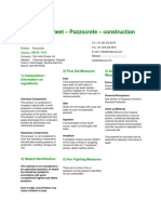 Fly Ash (Pozzocrete) Safety Data Sheet 1