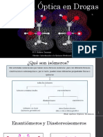 Isomería Óptica en Drogas