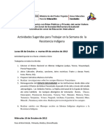 Semana de La Resistencia Indígena 1