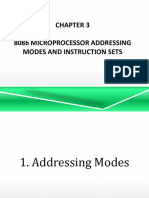 8086 Microprocessor Addressing Modes and Instruction Sets