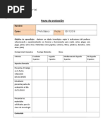 Pauta de Evaluación 2º Básico Noviembre