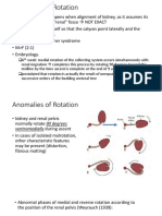 Anomalies of Rotation To CD