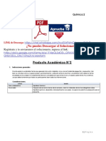 QUIMICA II Producto Académico N°2