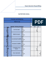 Prehab and Mobility Warm Up: Team Stormin Powerlifting