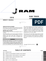 1 5 0 0 / 2 5 0 0 / 3 5 0 0 2 0 1 6 Ram Truck: Owner'S Manual