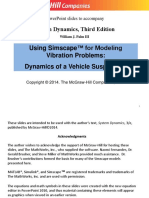 Using Simscape ™ For Modeling Vibration Problems: Dynamics of A Vehicle Suspension